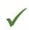 check mark