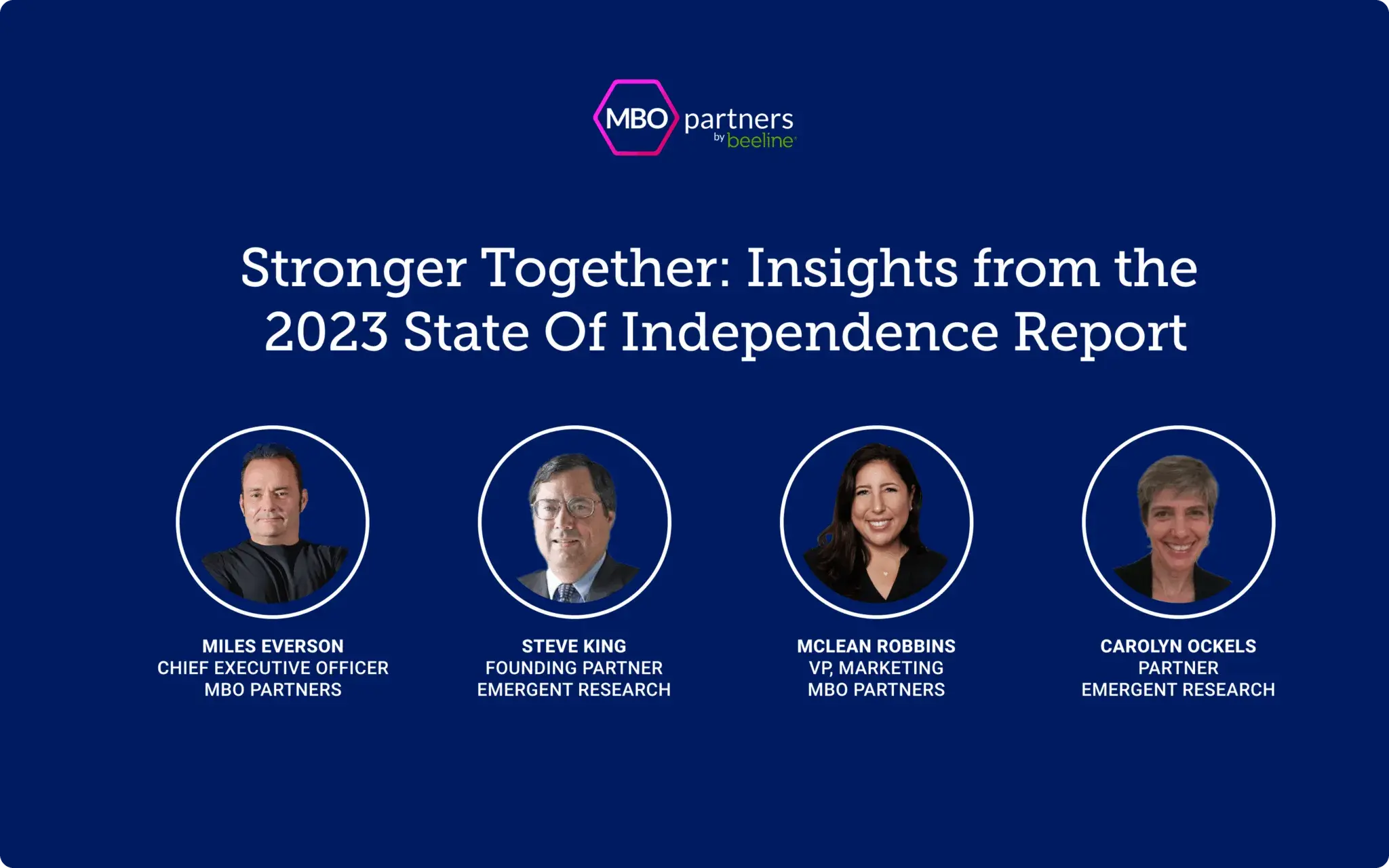 Stronger Together: Insights from the 2023 State of Independence Report